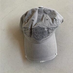 Harley-Davidson Gray baseball hat